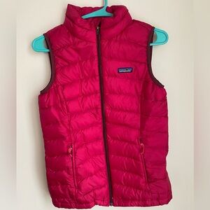 Patagonia Kids' Pink Puffer Vest